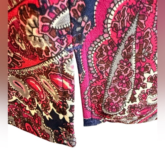 Talbots NWOT Paisley Blouse - Picture 5 of 7